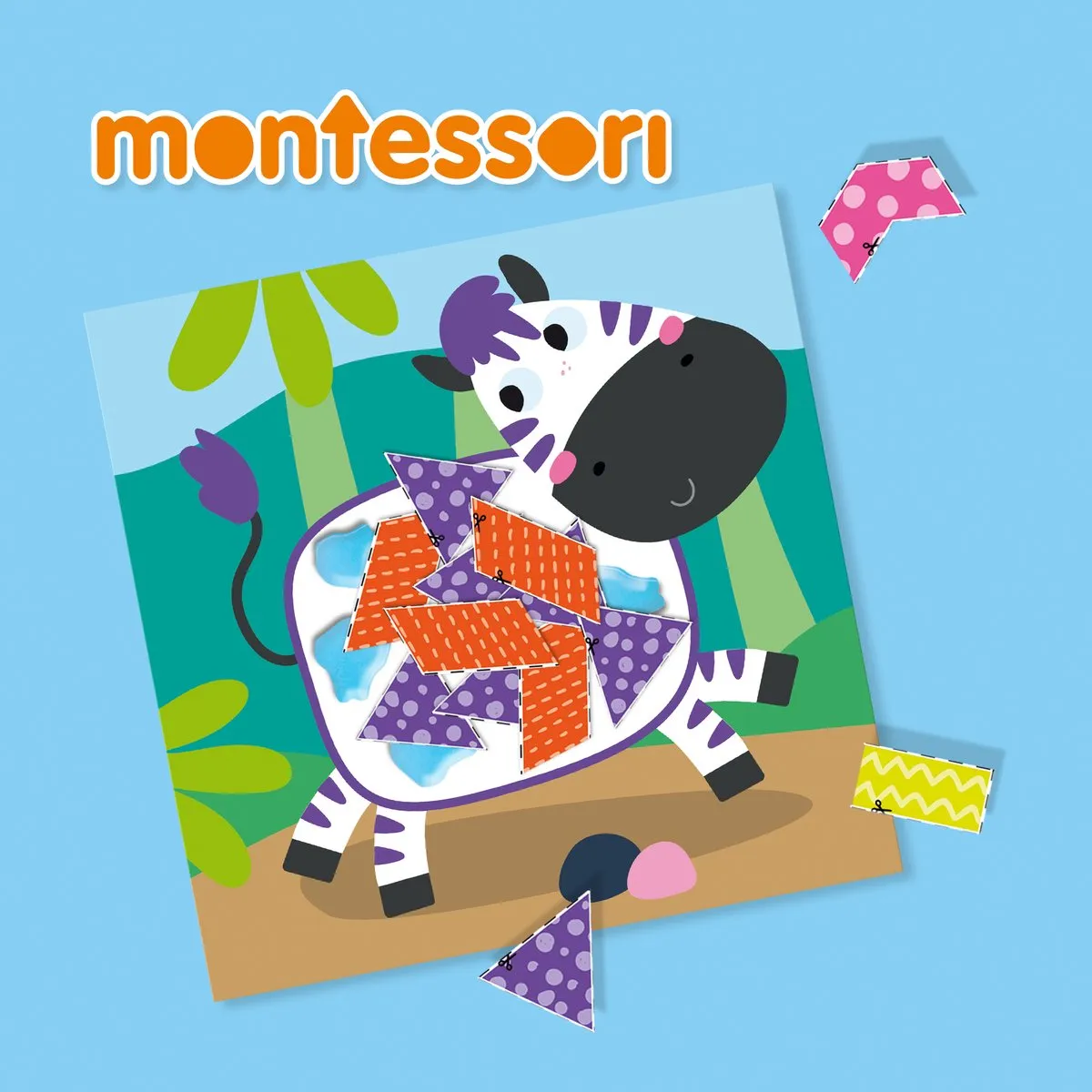 SES Creative Montessori Knip- en Knutselset - Multicolor