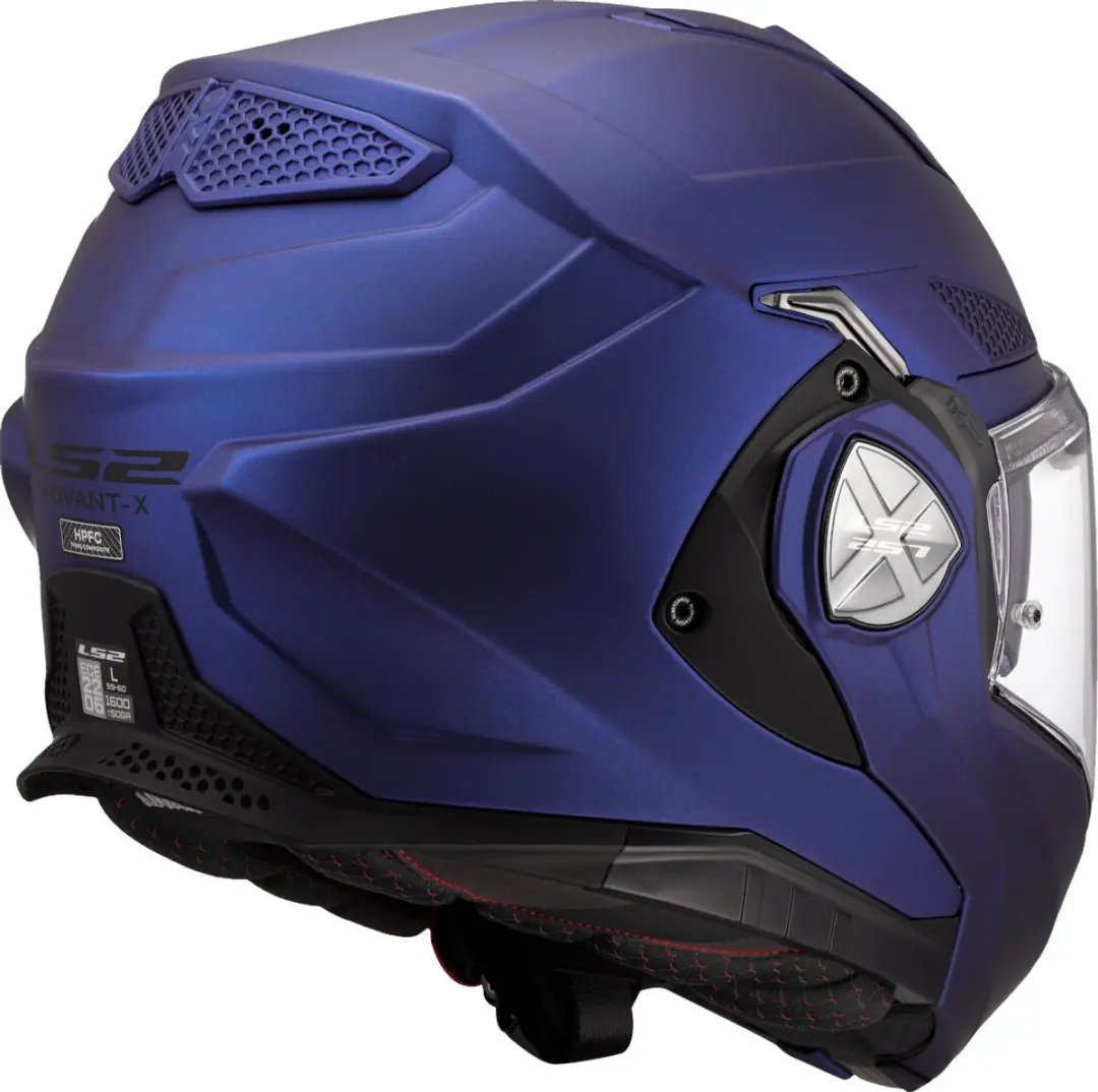 LS2 FF901 Advant X Solid Navy Systeemhelm - XXL