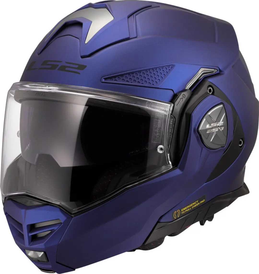LS2 FF901 Advant X Solid Navy Systeemhelm
