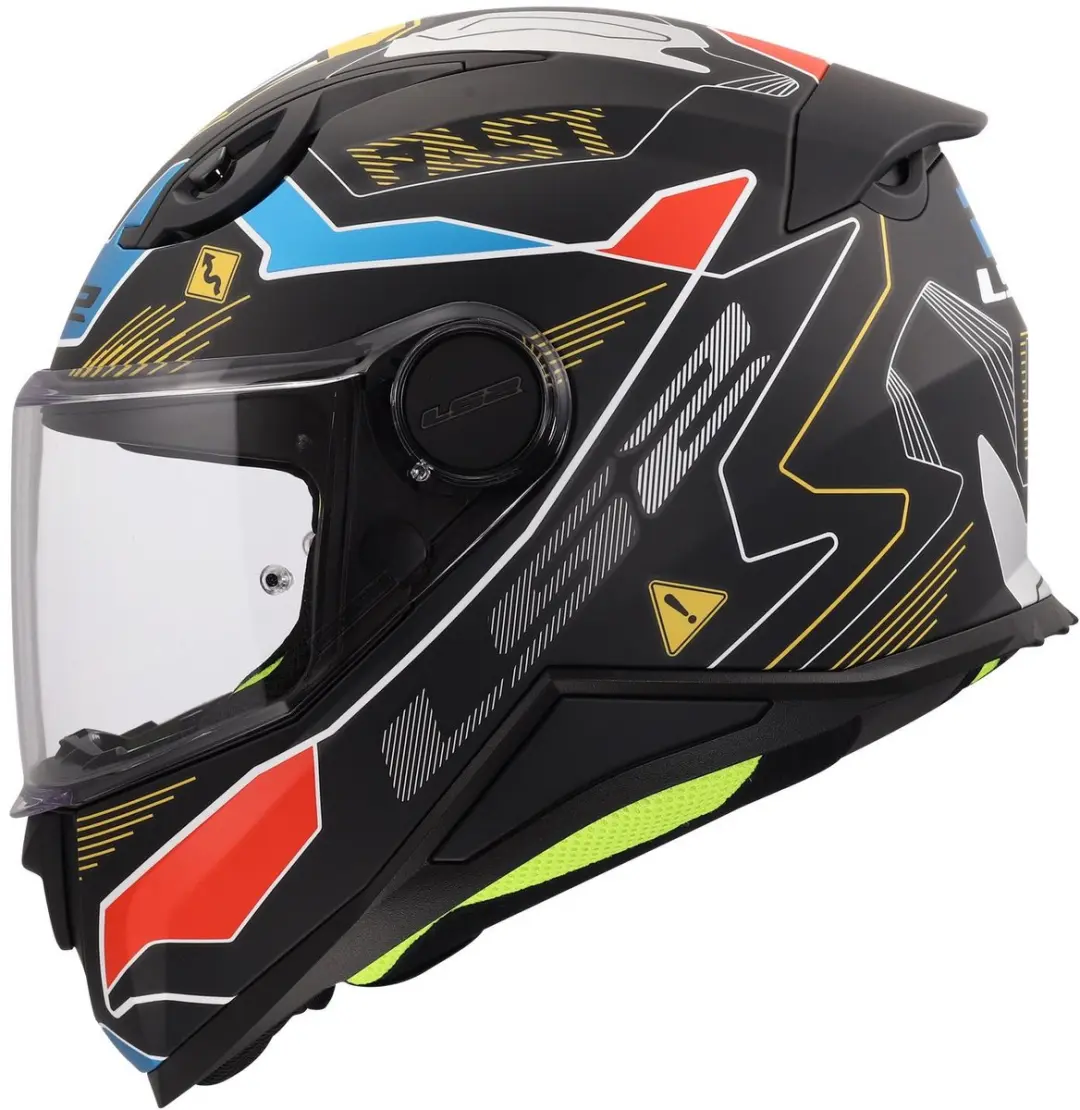 LS2 Kid Zero FF812 Kinderhelm - M - Grijs/Rood