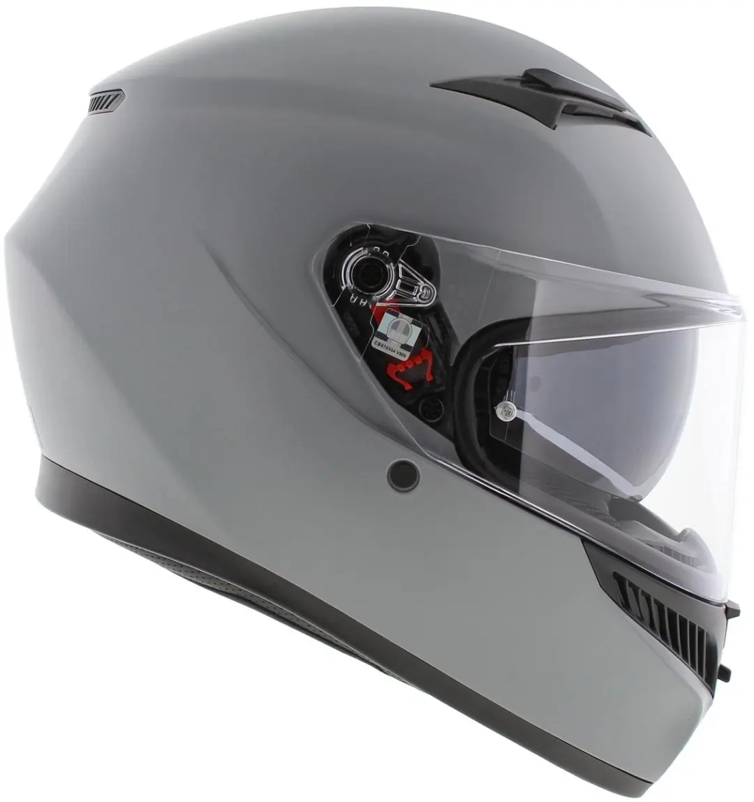 AGV K3 Motorhelm Mono - Mat Nardo Grijs