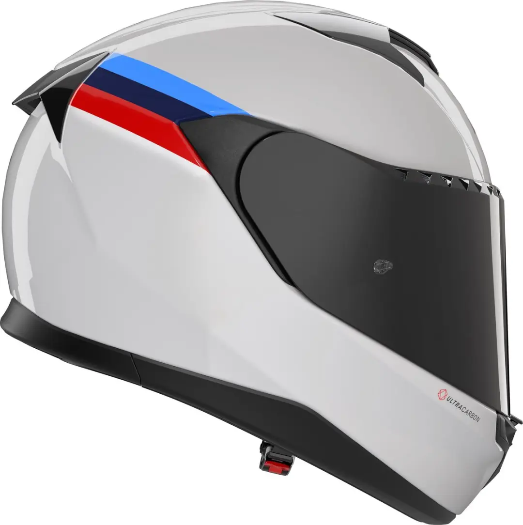 Nolan X-904 Ultra Carbon Helm - M - Zwart/blauw/rood