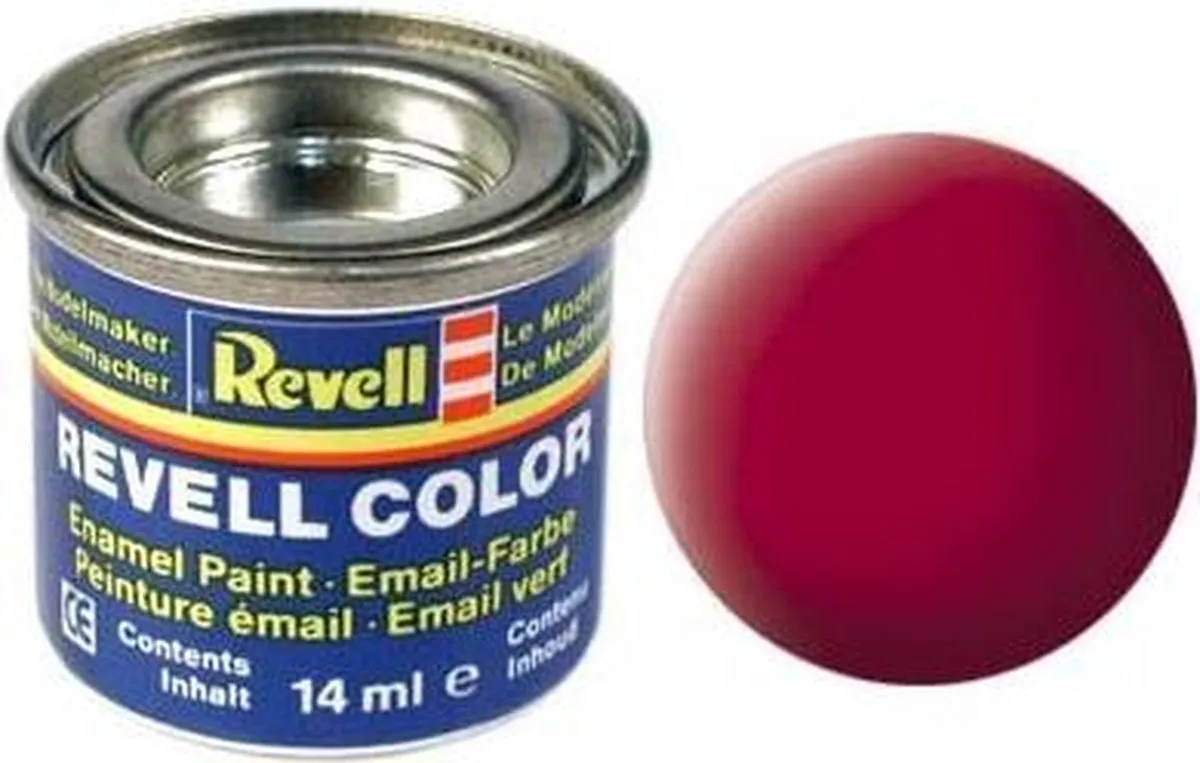 Revell Hobbyverf #36 Carmine Red Enamel 14ml