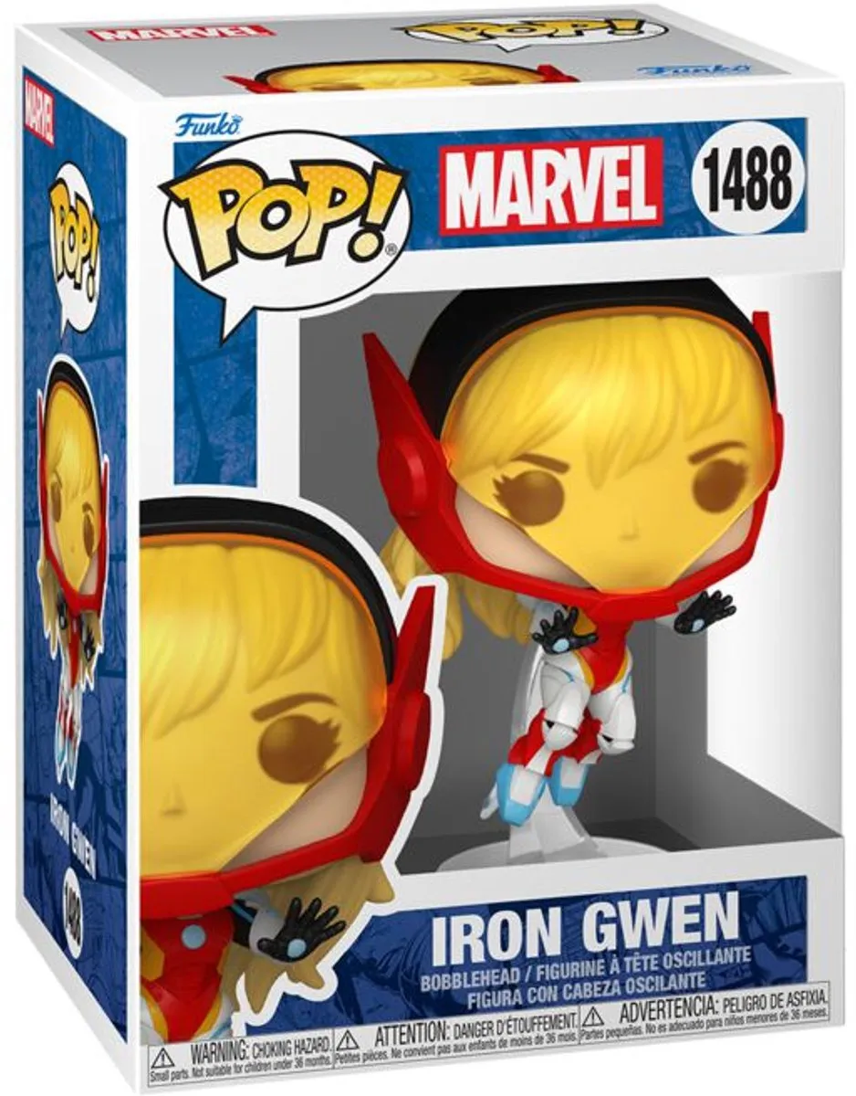 Iron Man Iron Gwen vinylfiguur 1488 Unisex Funko Pop!