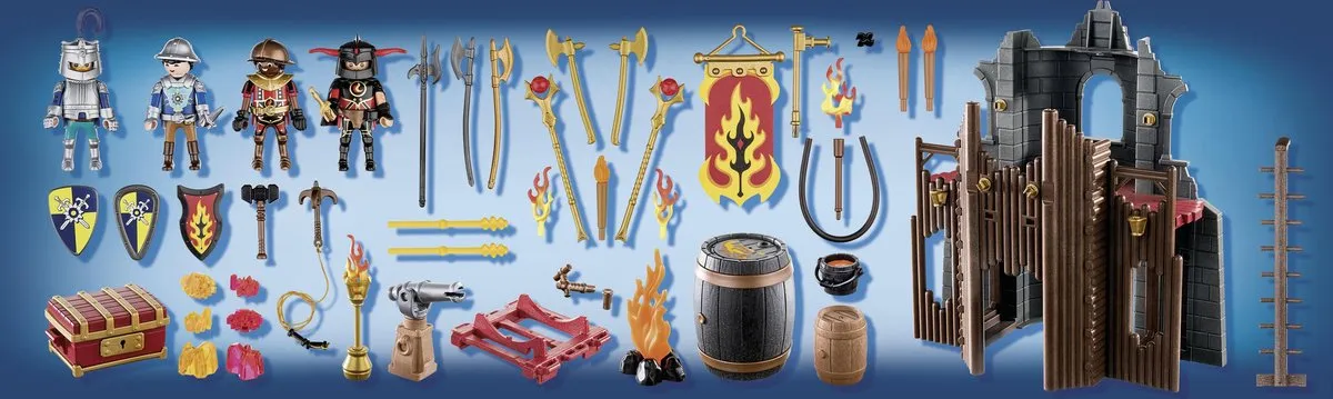 Playmobil Novelmore Burnham Raiders Vuurruïne 70539 - afbeelding 4 van 6
