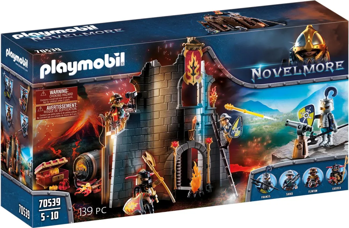 Playmobil Novelmore Burnham Raiders Vuurruïne 70539