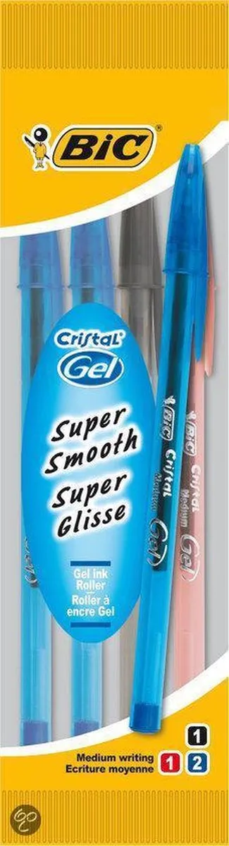 Bic Cristal Gelpen Assorti