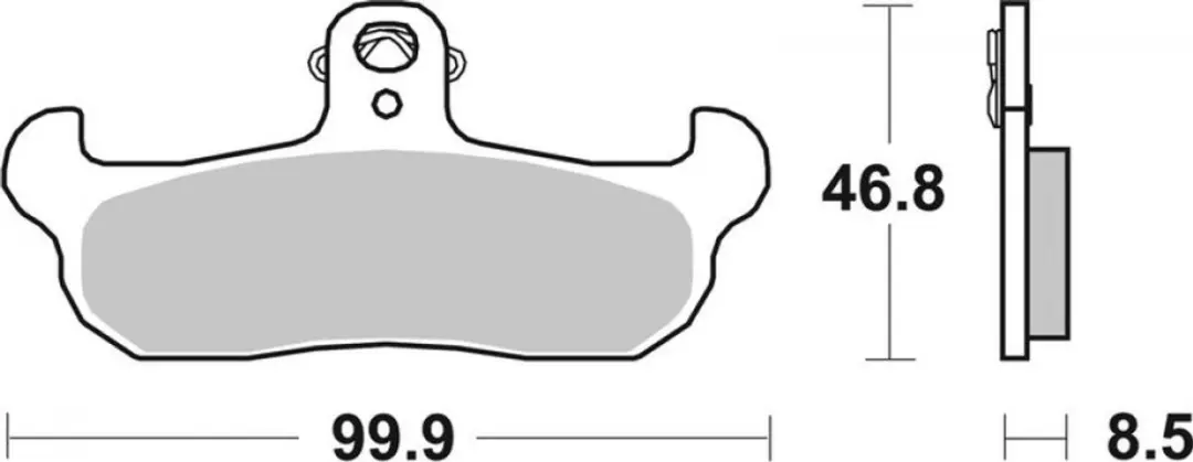 Brembo Remblokken Aprilia 125 AF1 Replica 1988 - 07BB09.07 - afbeelding 6 van 6