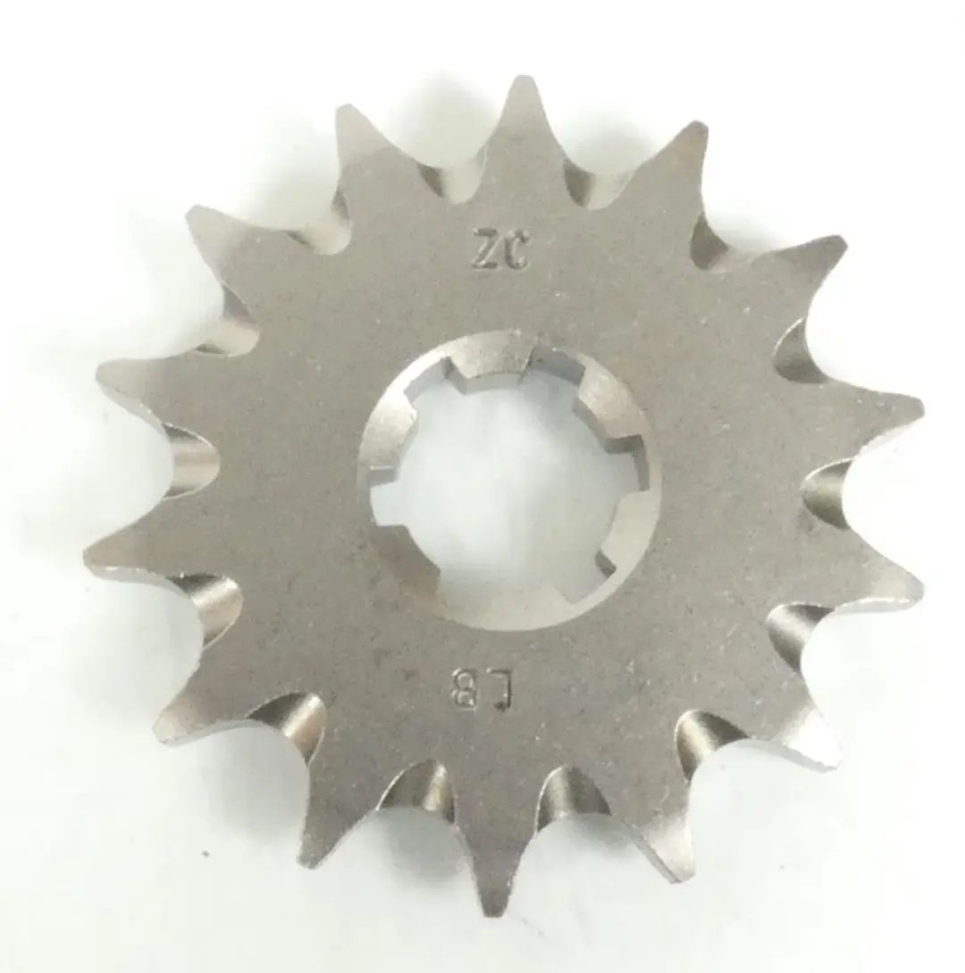 Pignon de sortie de boite Afam pour Moto Suzuki 80 RM 1996 à 2000 14 dents pas