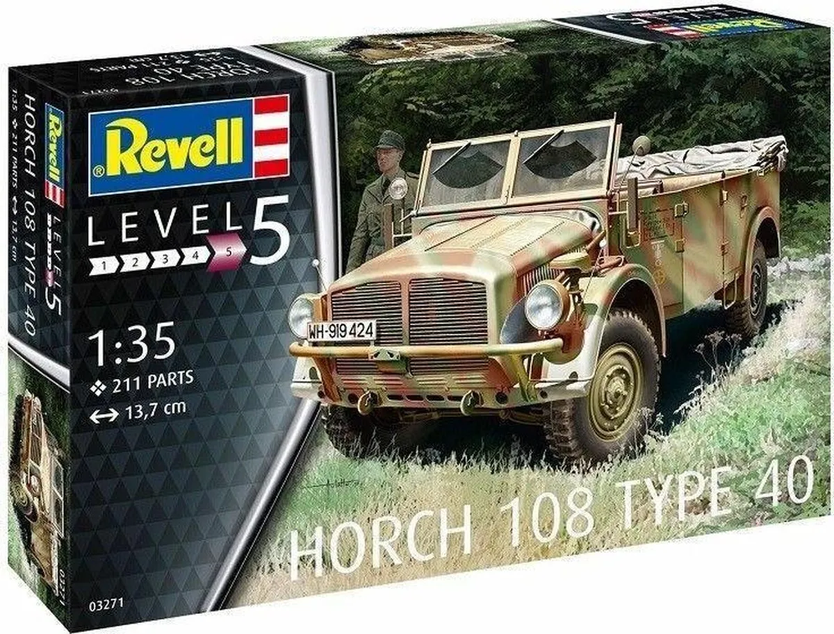 Revell Horch 108 Type 40 Modelbouwset 1:35