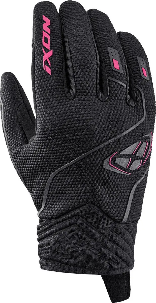 IXON Hurricane 2 Lady Motorhandschoenen - Zwart/Roze L