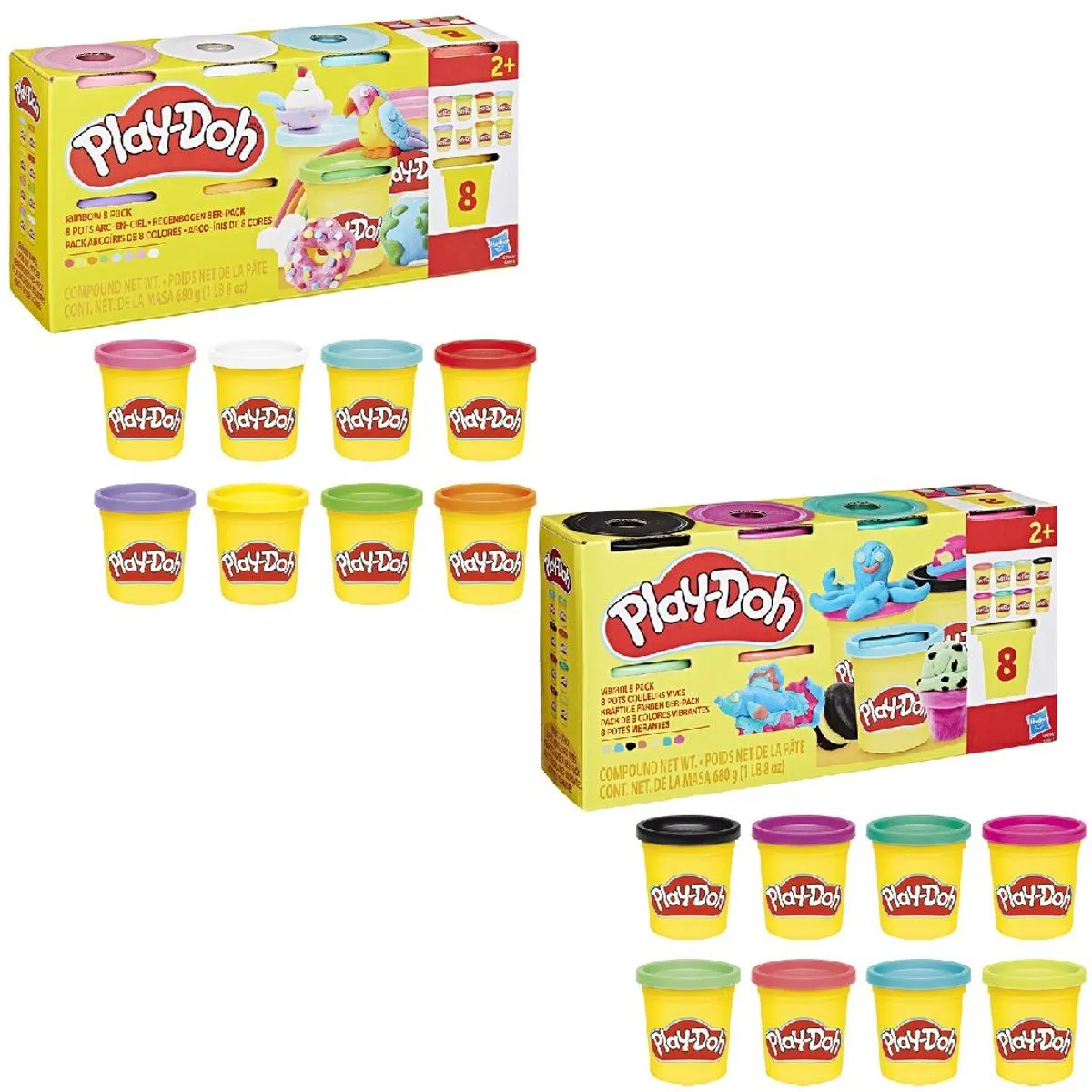 Hasbro Play-Doh 8 Pack Assorti Creatief Speelgoed
