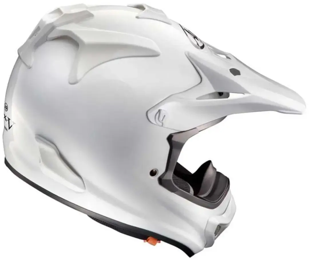 Arai MX-V EVO Solid Helm - M - Wit