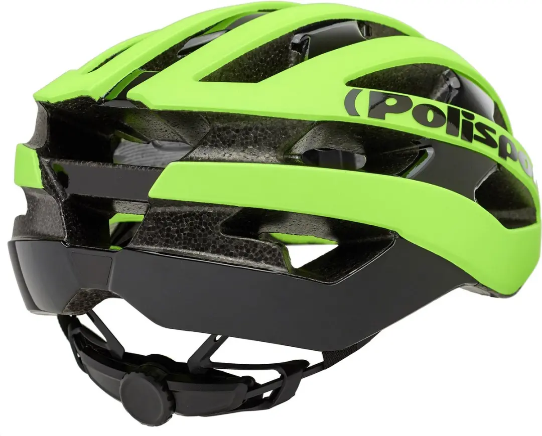 Polisport Light Pro Helm M/L - Fluorescerend Geel Mat