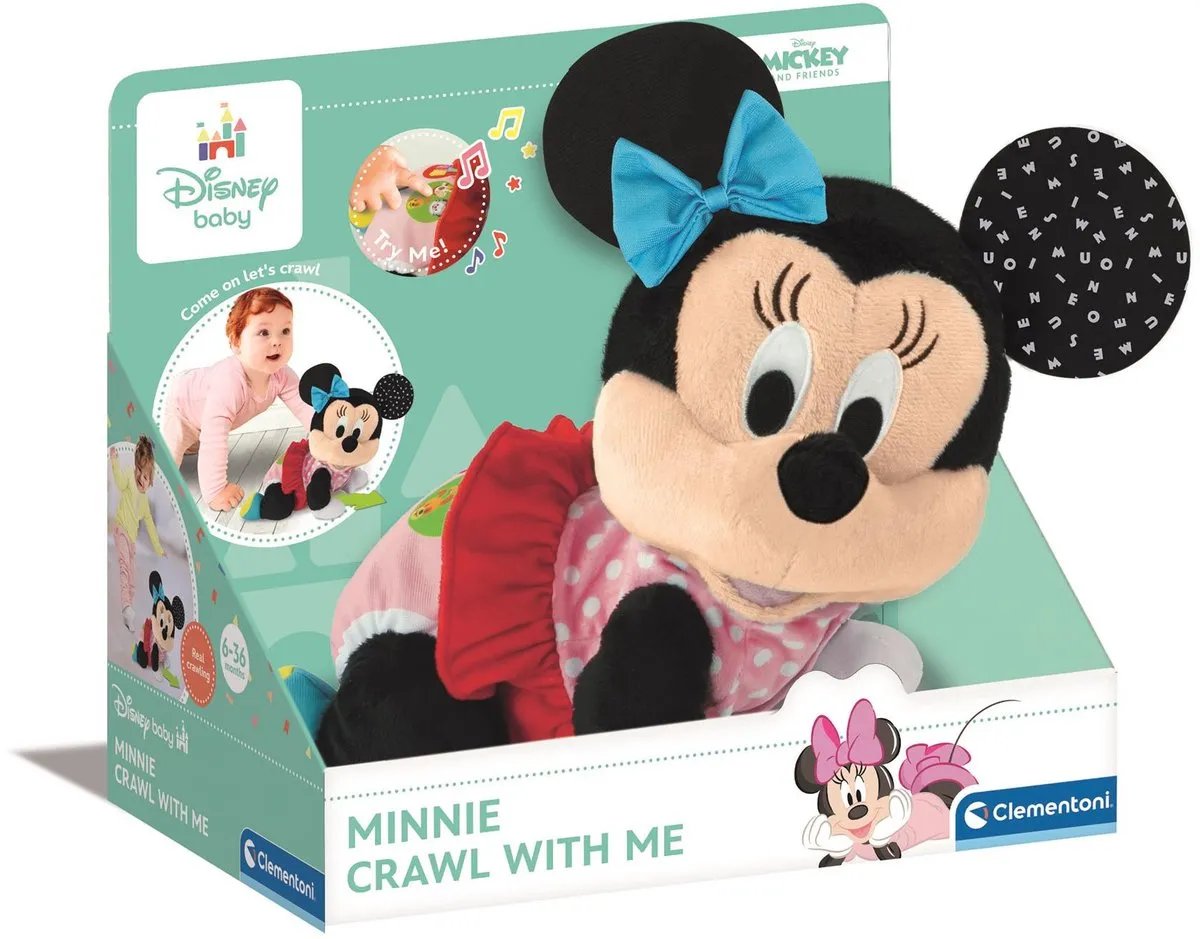 Clementoni Disney Minnie Mouse Interactieve Knuffel - vanaf 6 maanden