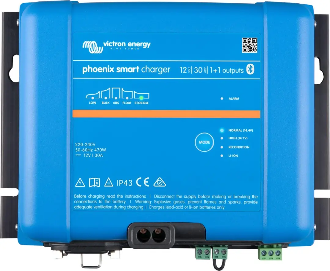 Victron Phoenix Smart IP43 Acculader 24/16(1+1)