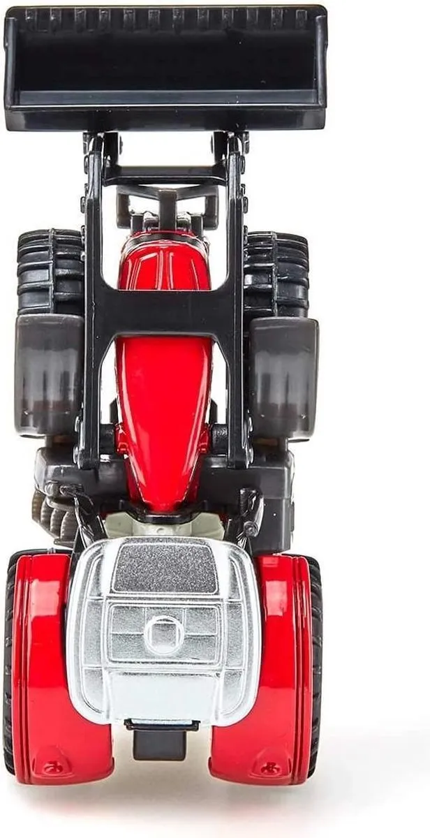 SIKU 1484 Massey Ferguson met Voorlader - Rood