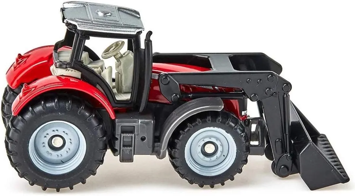 SIKU 1484 Massey Ferguson met Voorlader - Rood - afbeelding 6 van 6