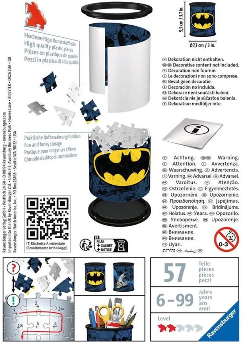 Ravensburger Batman 3D Puzzel 54 Stuks - MPN 112753