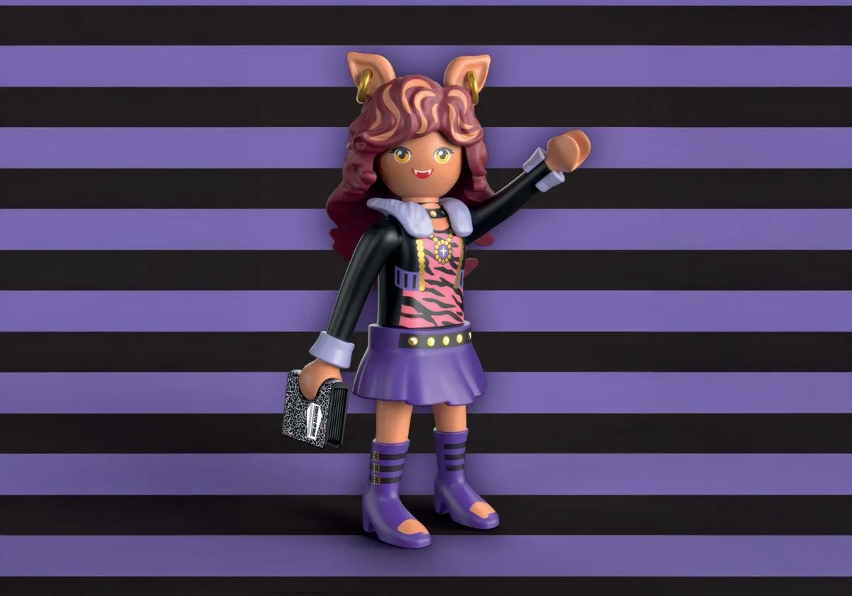 Playmobil Monster High Clawdeen Wolf Speelfiguur - 71993 - Meerkleurig