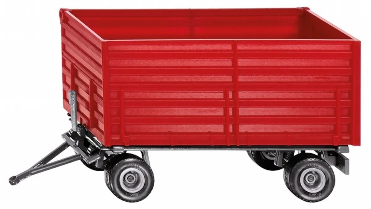 SIKU 2898 Twee-assige Aanhanger 1:32 - Rood