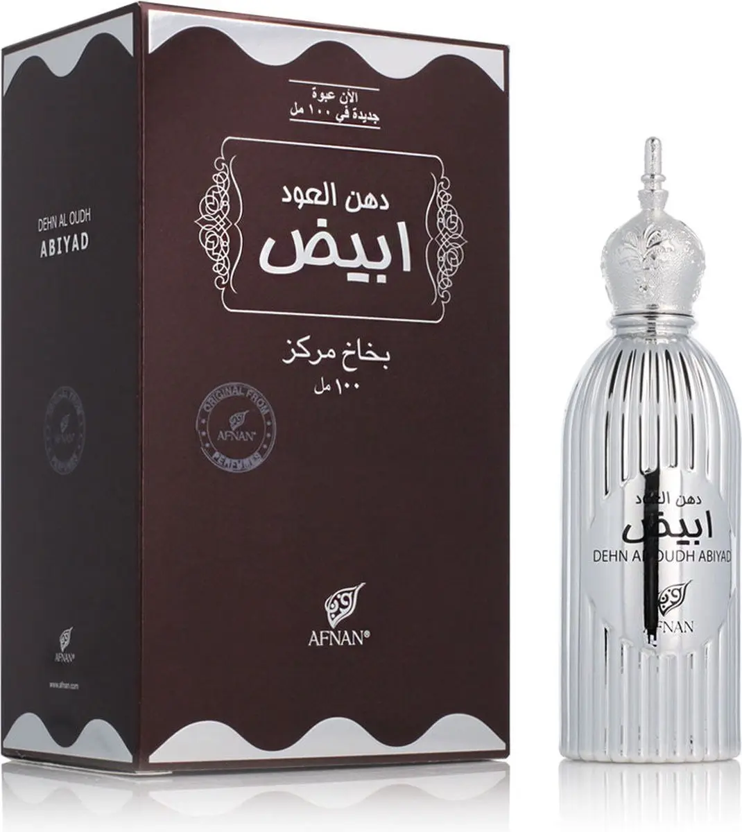 Afnan Dehn Al Oudh Abiyad Eau de Parfum 100ml - afbeelding 3 van 3
