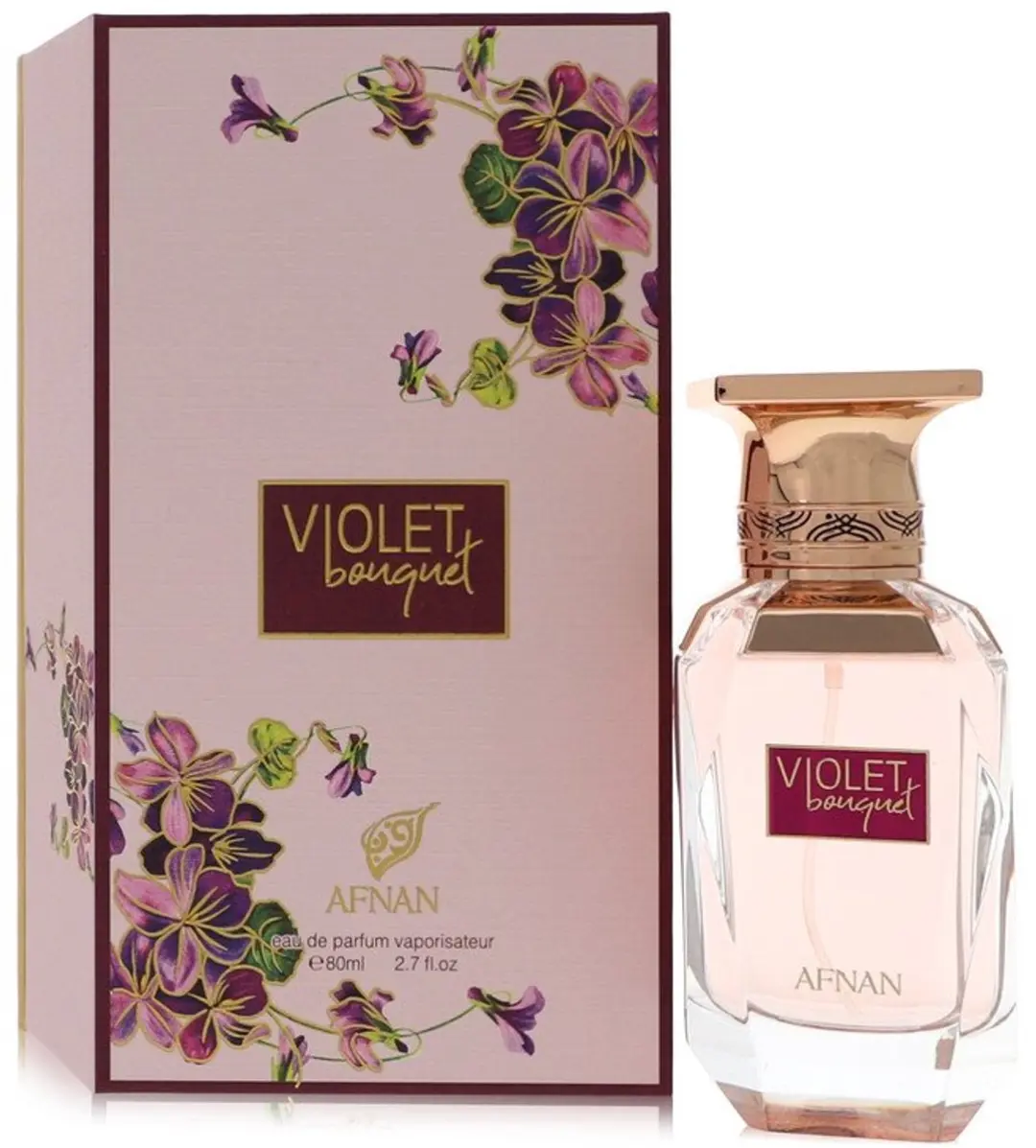 Afnan Violet Bouquet Eau de Parfum 80ml - afbeelding 3 van 3