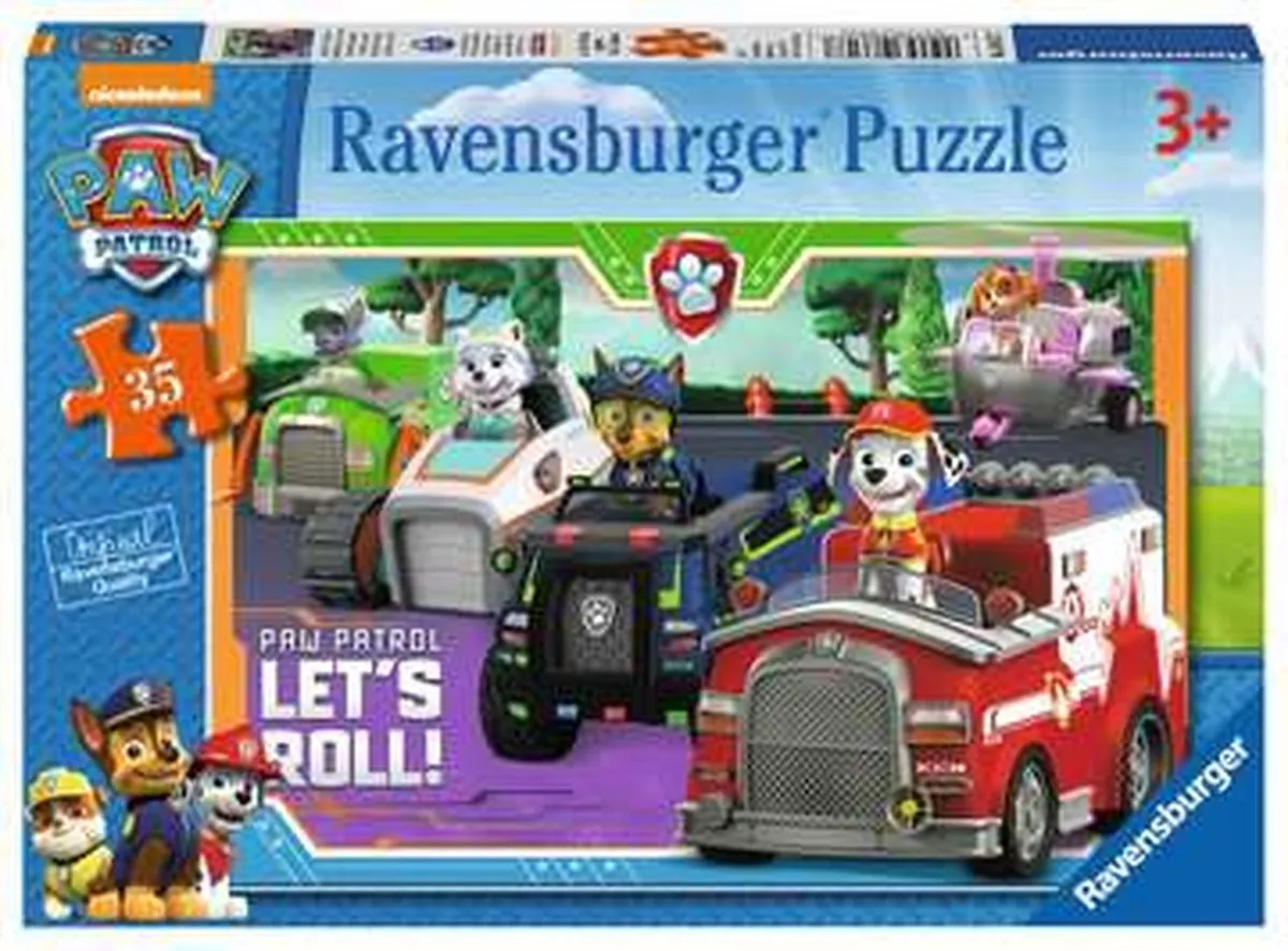Ravensburger Paw Patrol Legpuzzel 35 Stuks
