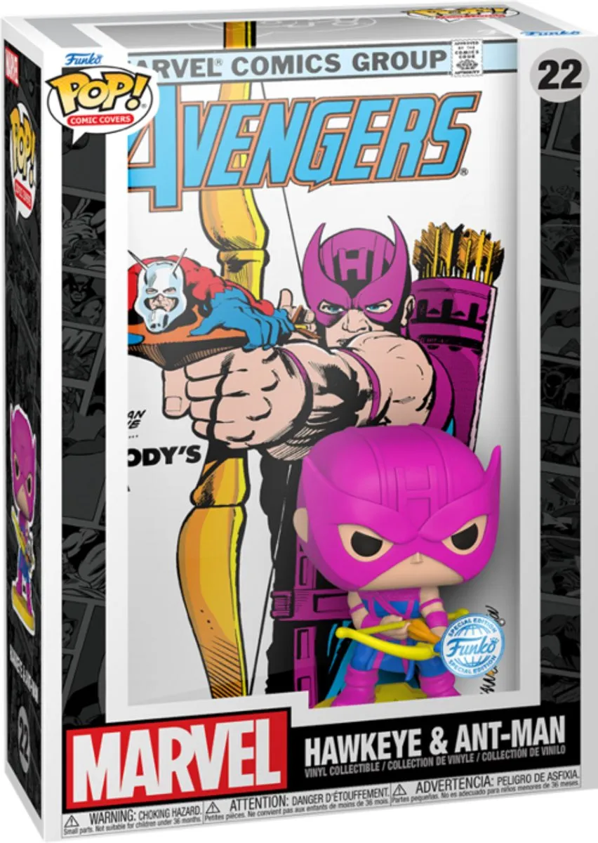 Funko Pop Marvel Avengers Hawkeye & Ant-Man Special Edition #22 - Multicolor