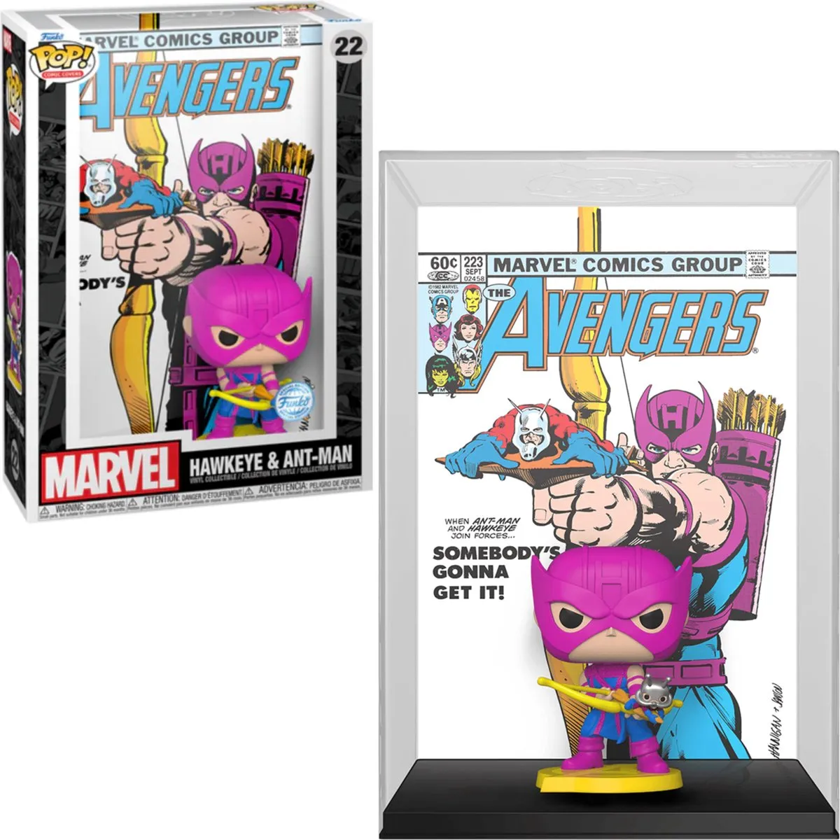 Funko Pop Marvel Avengers Hawkeye & Ant-Man Special Edition #22