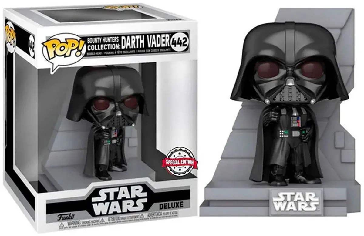 Funko Pop! Star Wars Darth Vader Exclusive #442 - Zwart