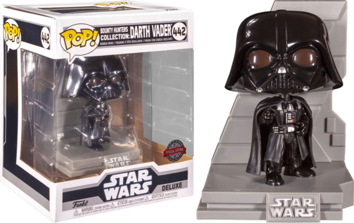 Funko Pop! Star Wars Darth Vader Exclusive #442 - Zwart
