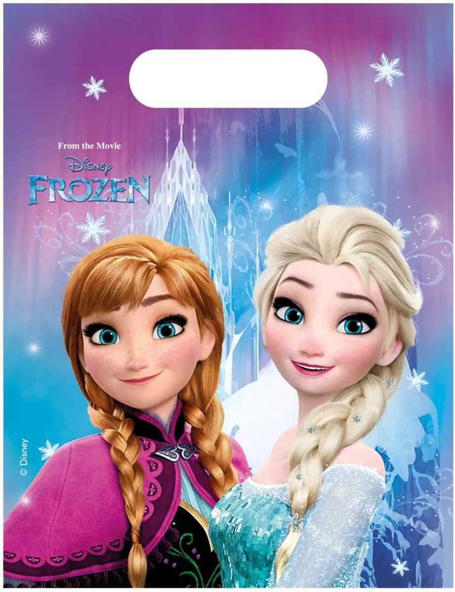 Disney Frozen Feestzakjes - One-size - 6 Stuks - afbeelding 2 van 3