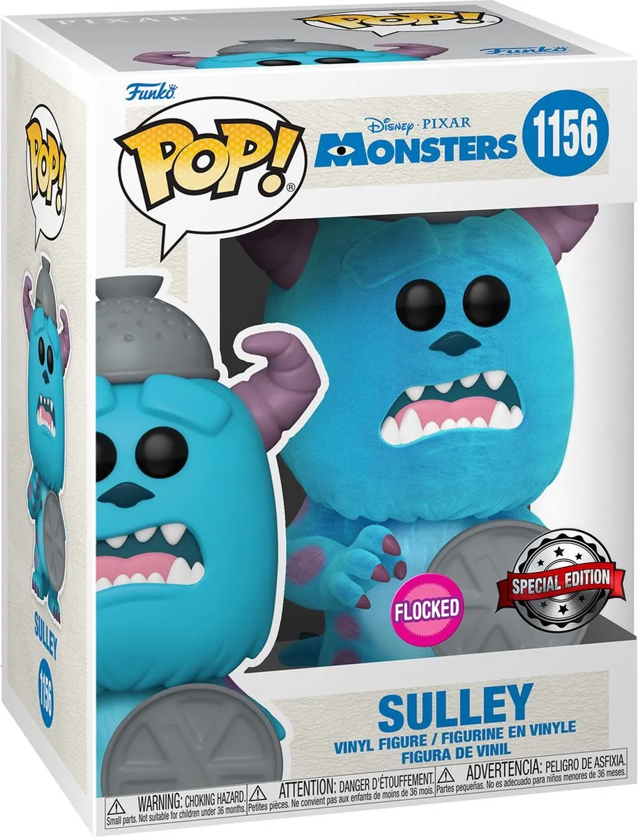 Funko Pop! Disney Monsters Sulley #1156 Exclusive - Veelkleurig - afbeelding 3 van 3