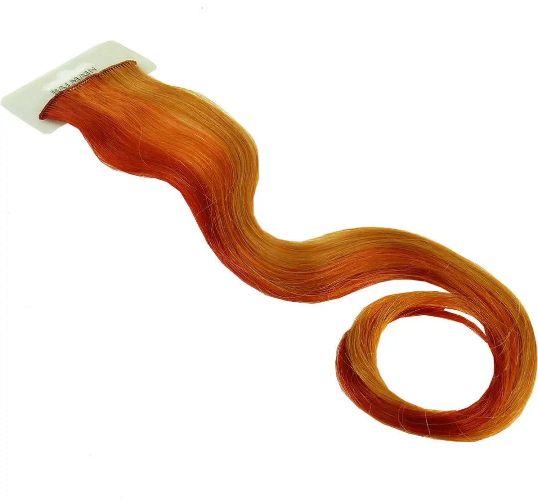 Balmain Double Hair Color Extension 40cm Clip voor echt haar kleur selectie