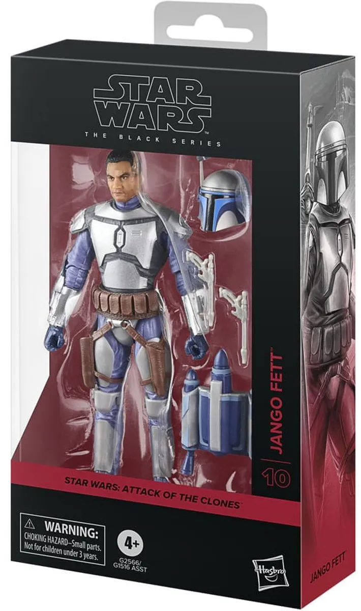 Hasbro Star Wars Black Series Jango Fett Action Figuur 15cm - Multi