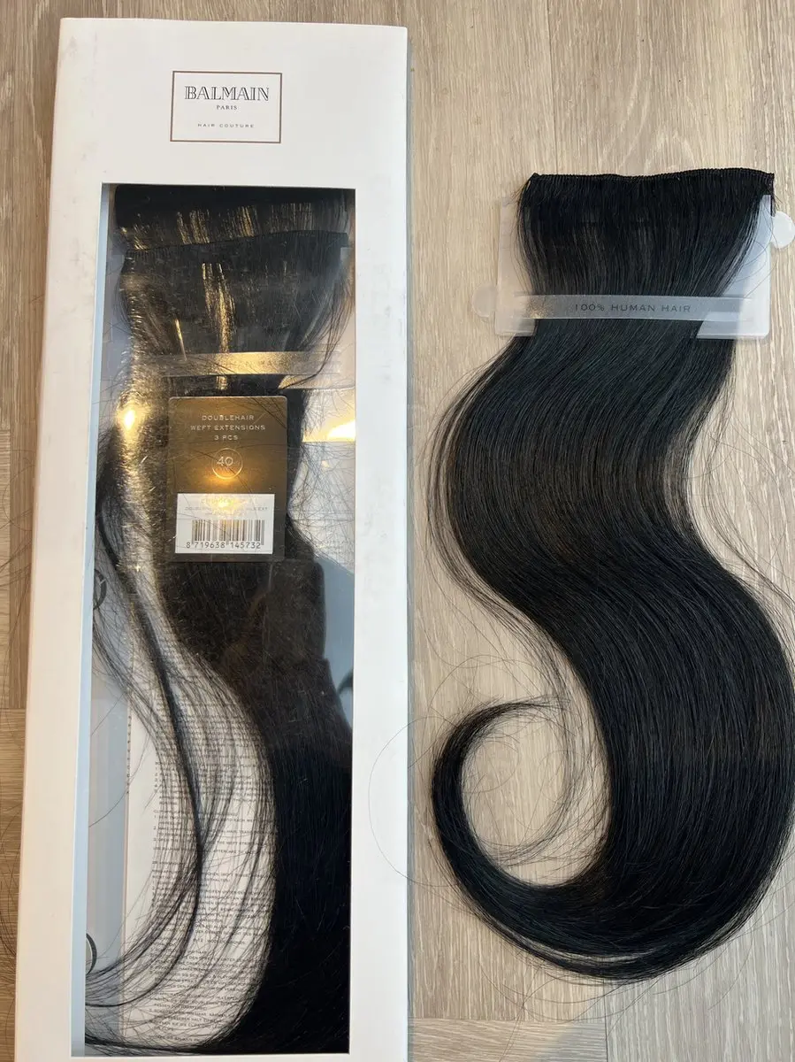Balmain Hair Double Hair Prestige Silk Extensions 40cm Kleur 1