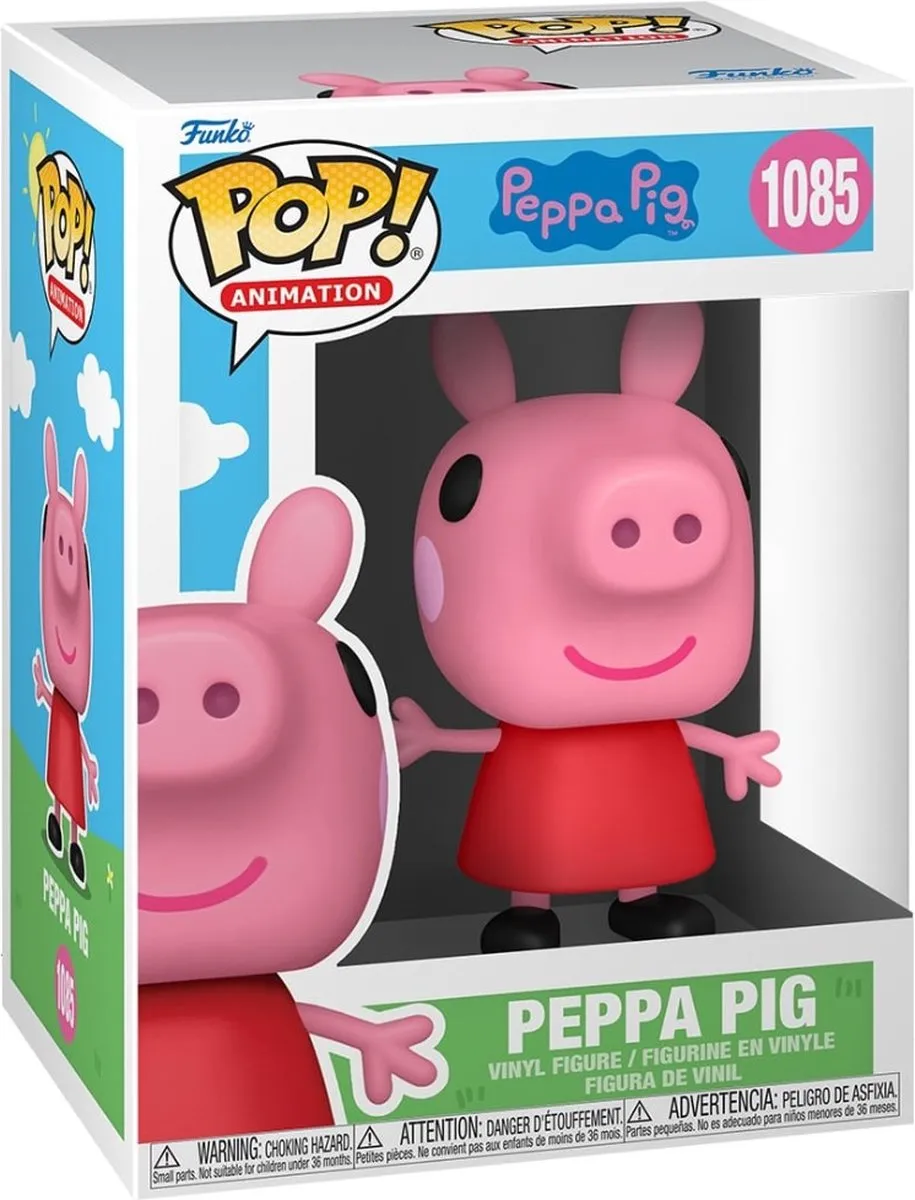 Funko Peppa Pig POP! Verzamelfiguur 1085 - 9cm - Multicolours