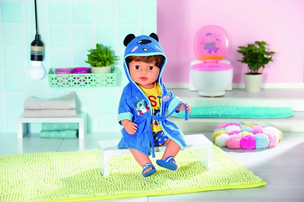 Baby Born Bath Deluxe Outfit 43cm - Bleu - afbeelding 6 van 6