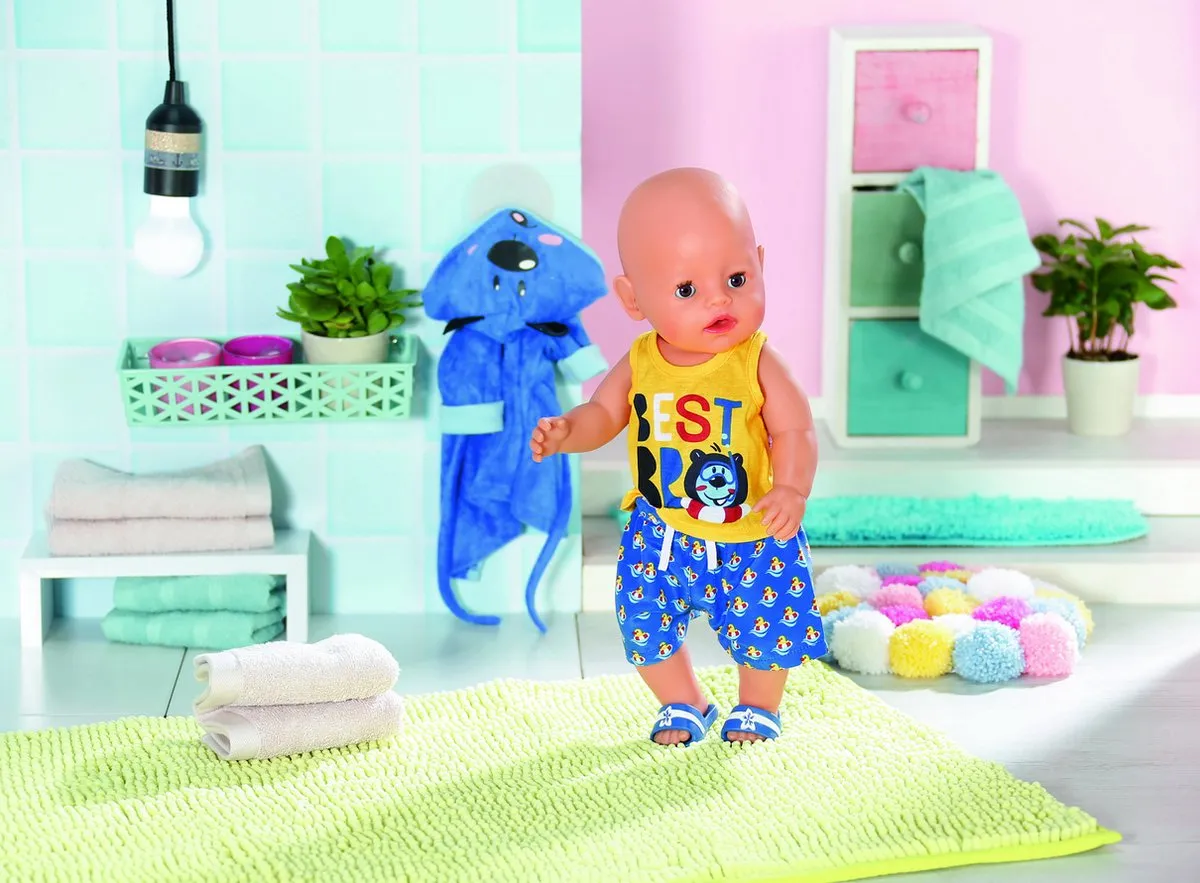 Baby Born Bath Deluxe Outfit 43cm - Bleu