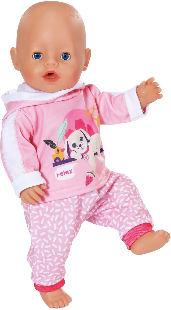 Baby Born Joggingpak 43cm - Roze - 837313