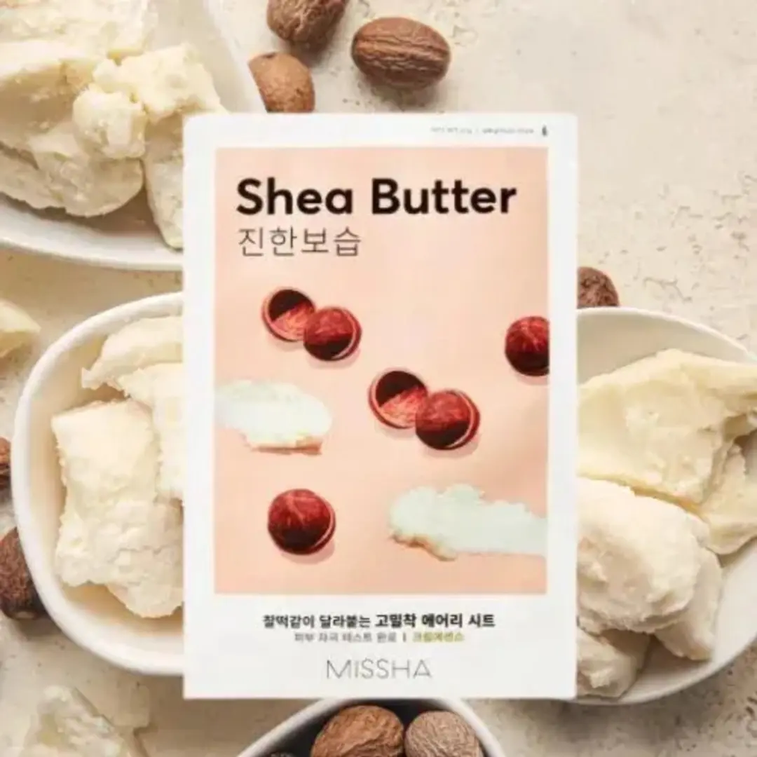Missha Airy Fit Shea Butter Voedend Sheet Masker 19g - afbeelding 3 van 4