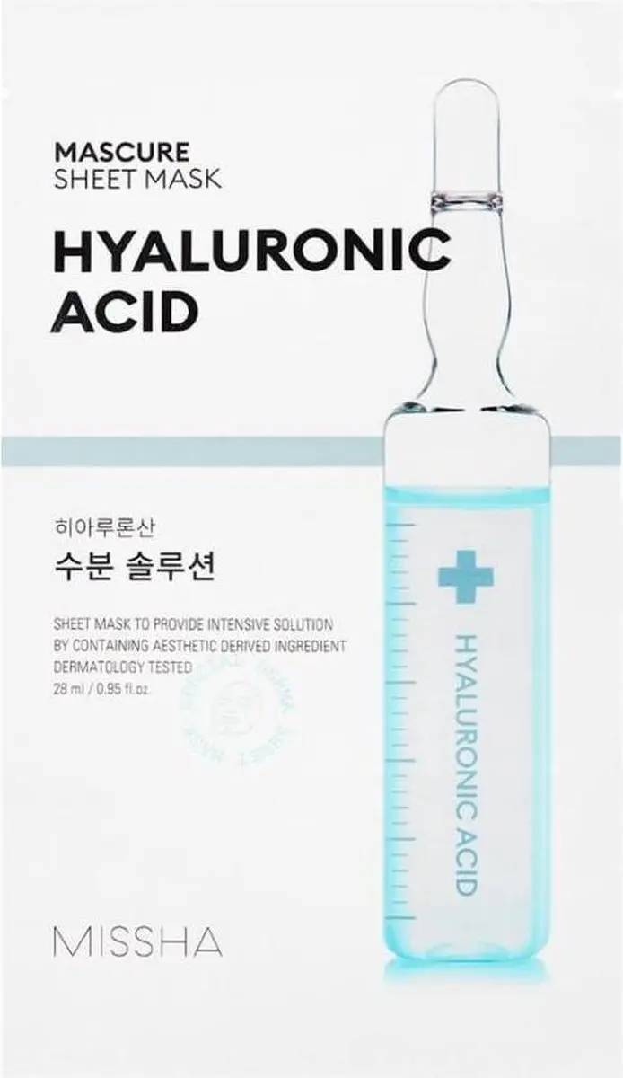 Missha Mascure Hyaluronzuur Sheet Mask Original