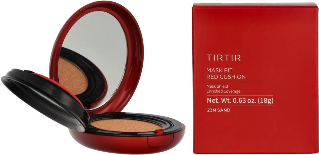 TIRTIR Mask Fit Red Cushion Foundation 23N Sand - 18g - afbeelding 6 van 6