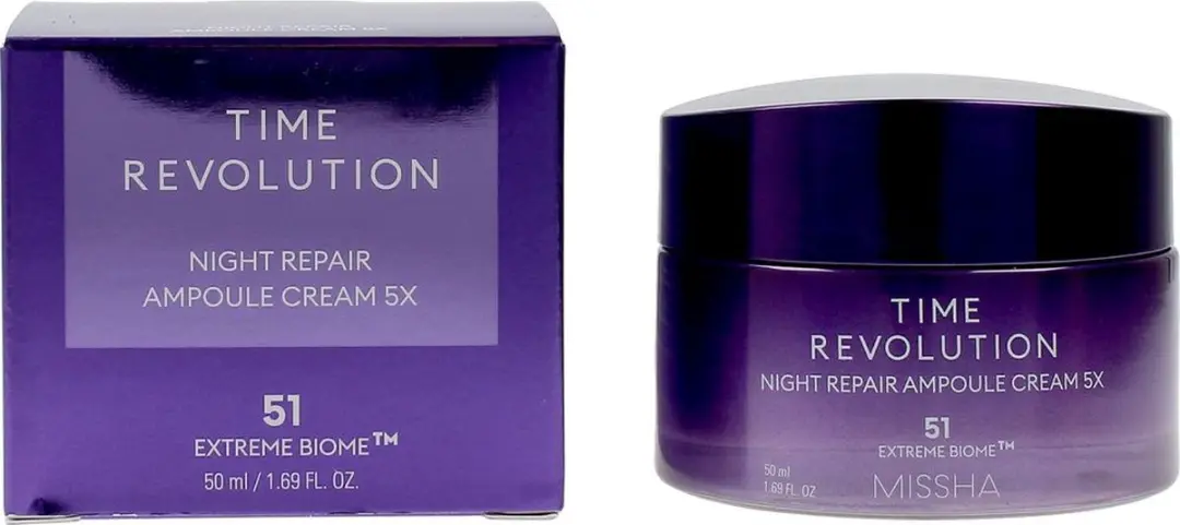 Missha Time Revolution Nacht Repair Ampoule Gezichtscrème 50ml