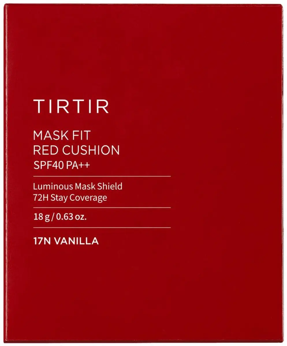 TIRTIR Mask Fit Red Cushion Foundation 17N Vanilla - 18g