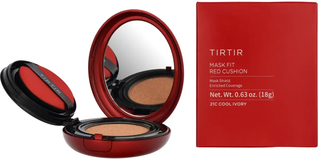 Tirtir Mask Fit Red Cushion Foundation SPF40 - 18g - afbeelding 6 van 6