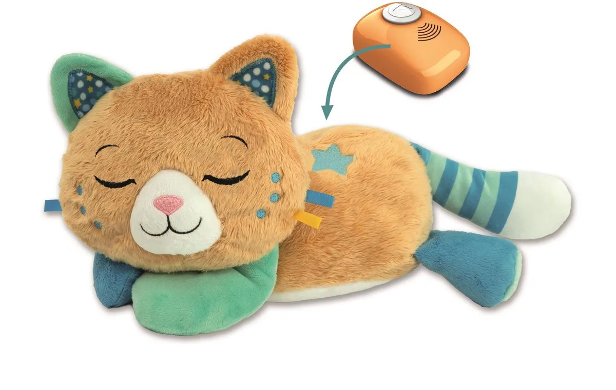 Clementoni Good Night Kitten Slaapknuffel - Multikleur