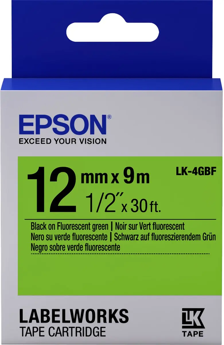 Epson LK4GBF Tape
