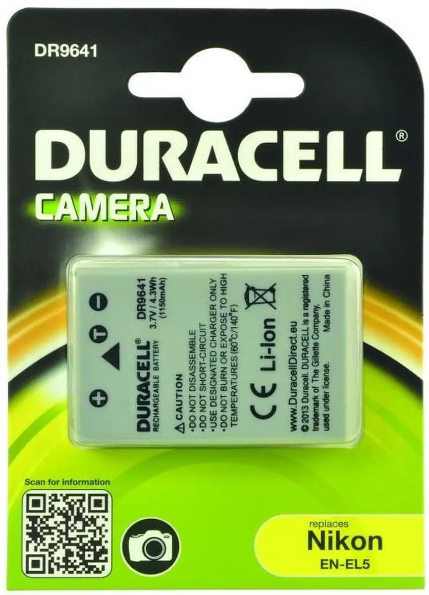 Duracell Nikon EN-EL5 Accu - 1150mAh